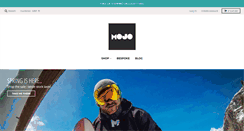 Desktop Screenshot of mojosclothing.com